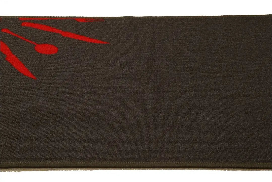 Kilimas neslystančiu pagrindu RU1607 - €60 Save 50% 50-100, __label:Pristatymas 1-2 d.d., color-pilka, color-raudona,