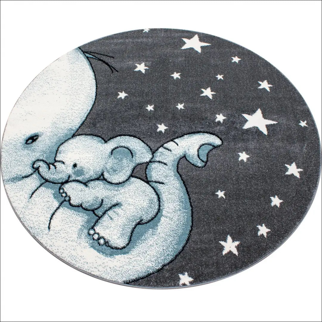Kilimas NI2035 - €79 Save 30% -30% , 100-200, 50-100, __label:Pristatymas 5-14 d.d., apvalus 160 cm skersmuo / Pilka