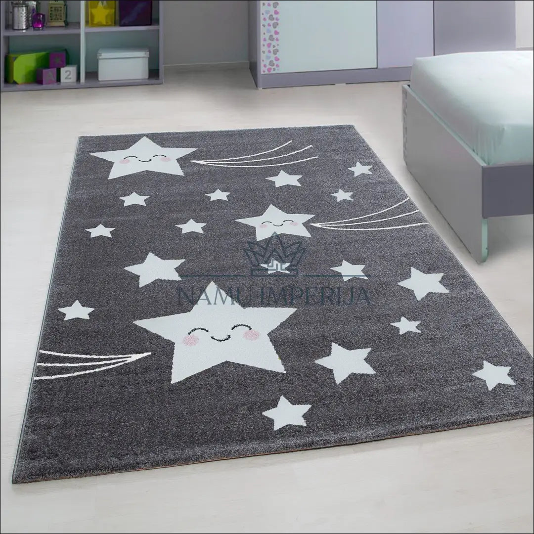 Kilimas NI2042 - €75 Save 30% -30% , 100-200, 50-100, __label:Pristatymas 5-14 d.d., apvalus 120 x 170 cm / Pilka