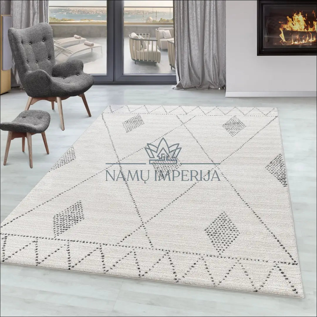 Kilimas NI2069 - €83 Save 30% -30% , 100-200, 50-100, ayy1, color-kremas 80 x 250 cm Kilimai | Namų imperija Fast