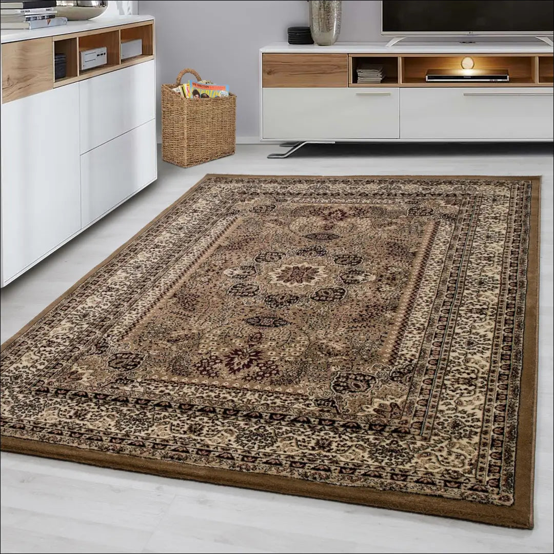 Kilimas NI2113 - €53 Save 30% 100-200, 50-100, __label:Pristatymas 5-14 d.d., ayy, color-ruda 80 x 150 cm / Ruda