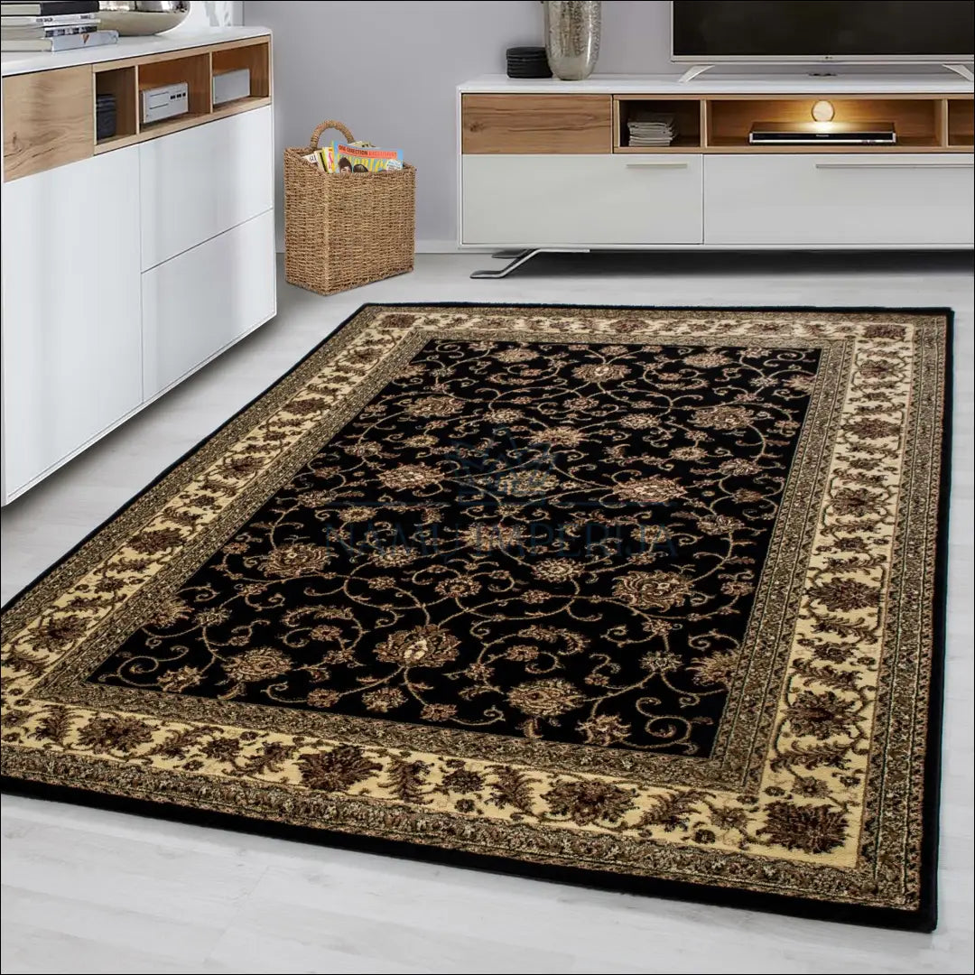 Kilimas NI2116 - €53 Save 30% 100-200, 50-100, __label:Pristatymas 5-14 d.d., ayy, ayy2 80 x 150 cm / Juoda