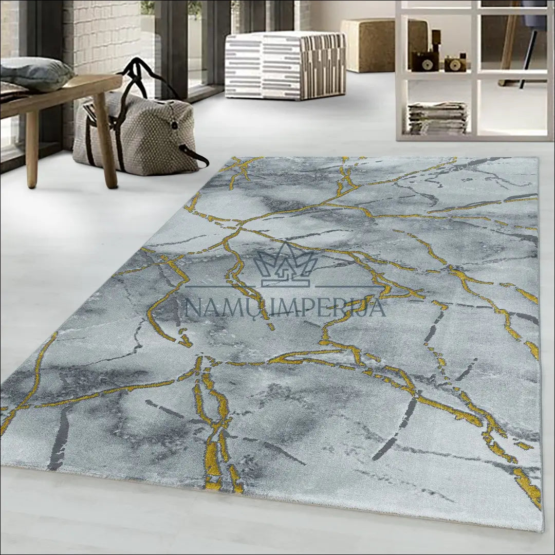 Kilimas NI2146 - €94 Save 30% 100-200, 50-100, __label:Pristatymas 5-14 d.d., ayy, color-auksine 120 x 170 cm / Auksinė