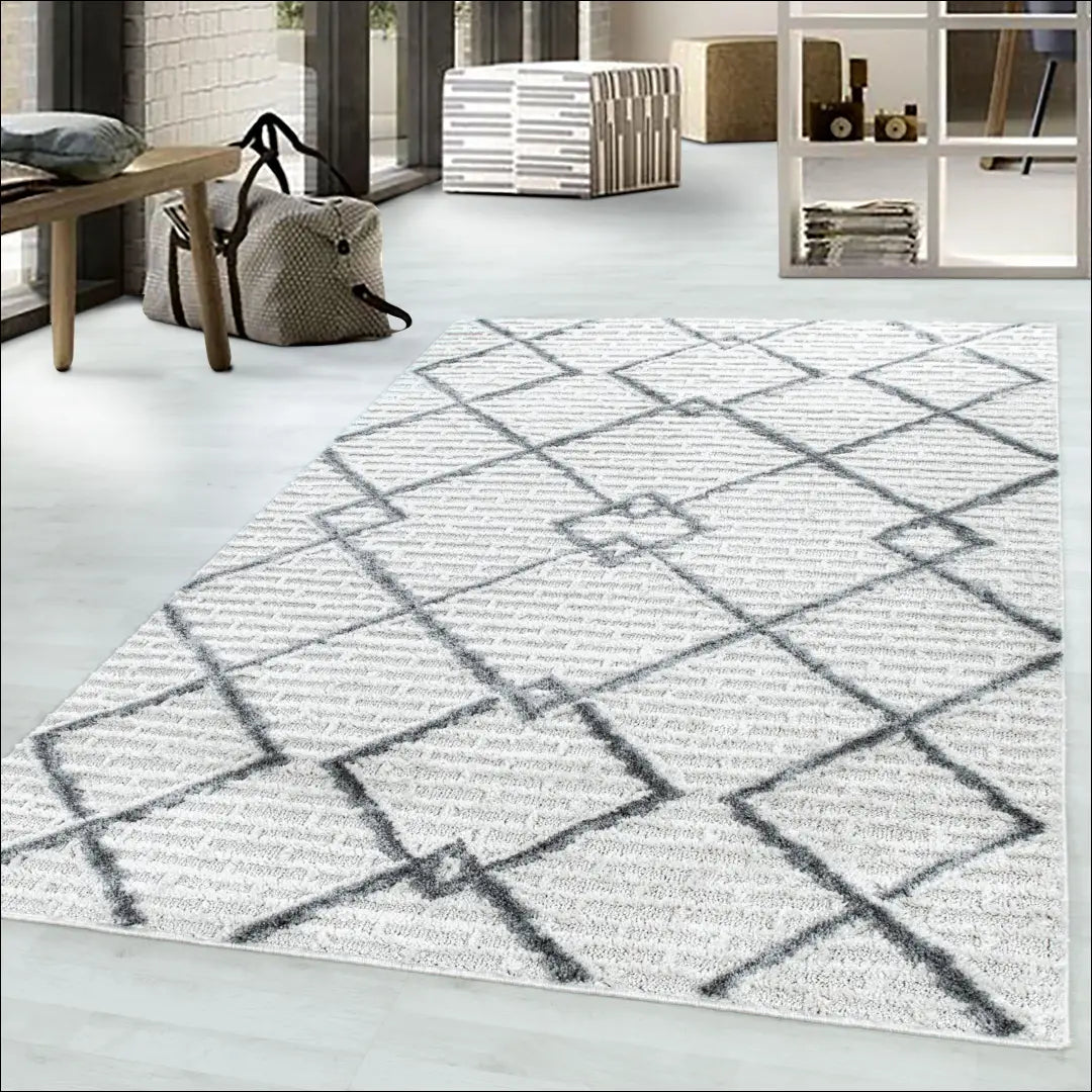 Kilimas NI2157 - €34 Save 30% 100-200, 25-50, 50-100, __label:Pristatymas 5-14 d.d., apvalus 60 x 110 cm / Kremas