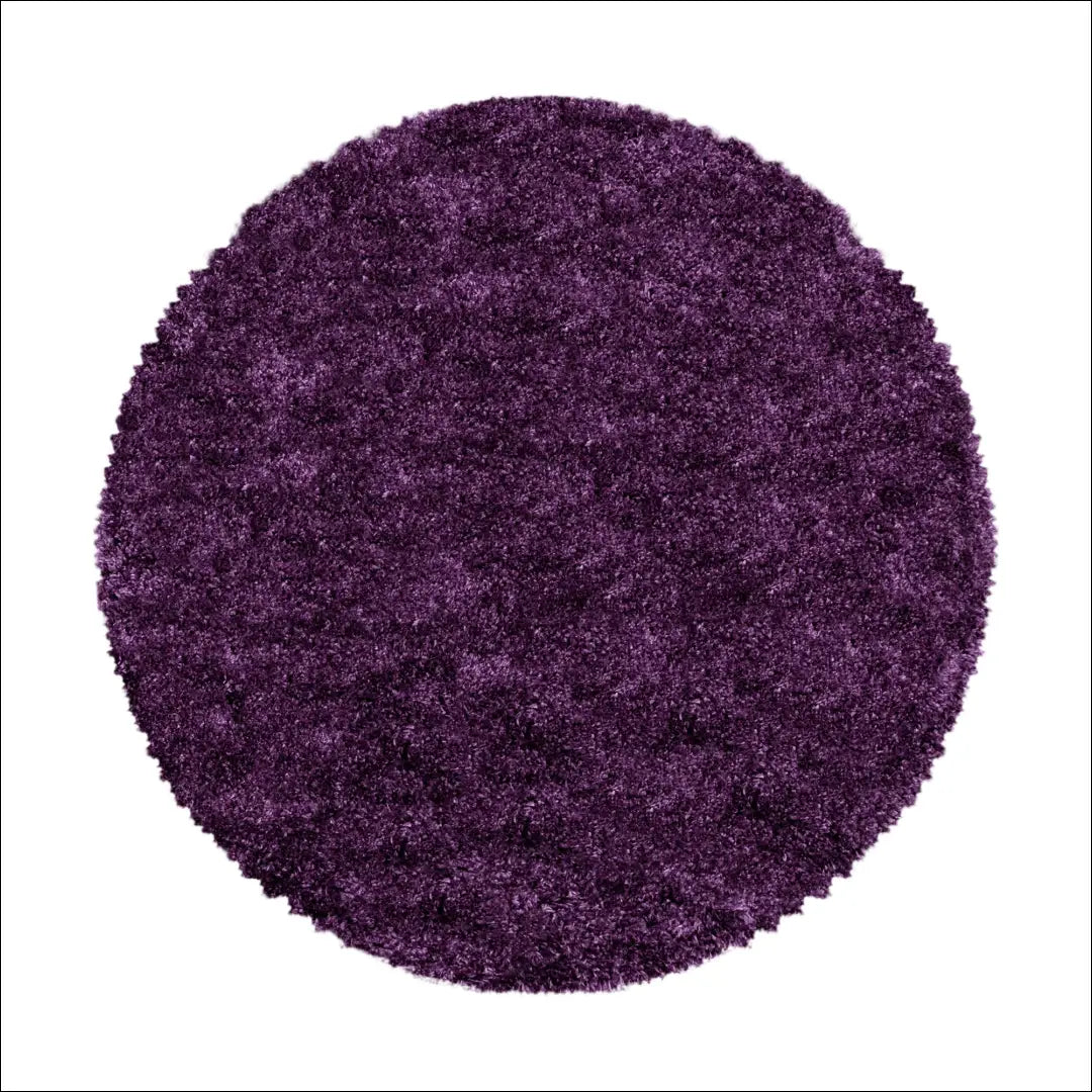 Kilimas NI2185 - €20 Save 30% 100-200, 25-50, 50-100, __label:Pristatymas 5-14 d.d., apvalus 80 cm skersmuo / Violetinė