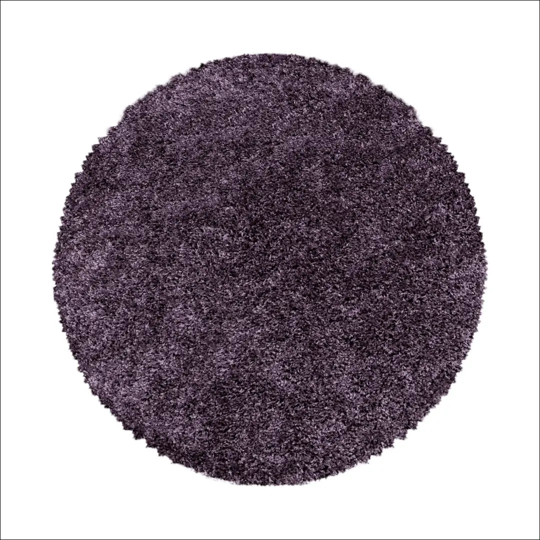 Kilimas NI2218 - €21 Save 30% 100-200, 25-50, 50-100, __label:Pristatymas 5-14 d.d., apvalus 80 cm skersmuo / Violetinė