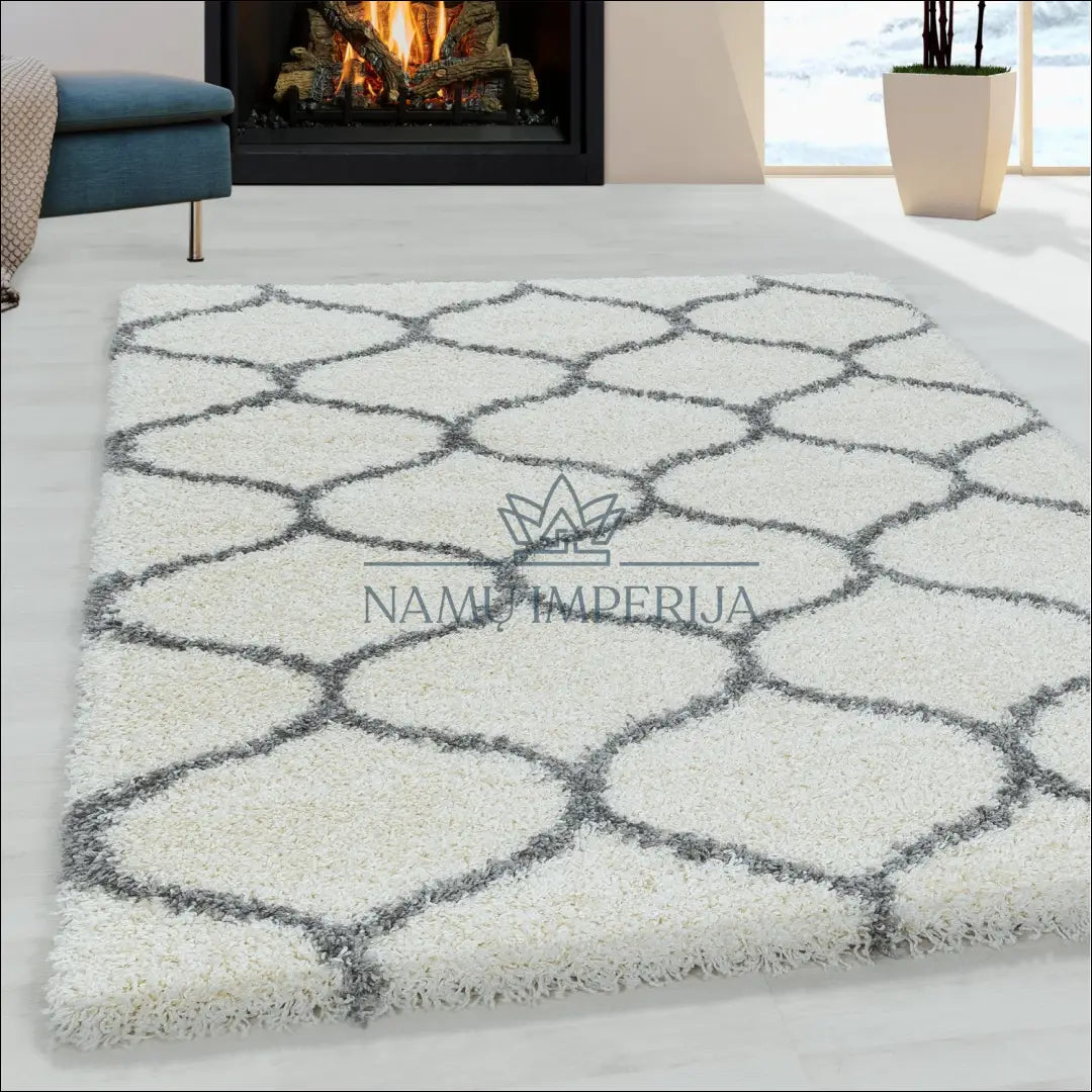 Kilimas NI2235 - €40 Save 30% 100-200, 25-50, 50-100, __label:Pristatymas 5-14 d.d., apvalus 80 x 150 cm / Kremas