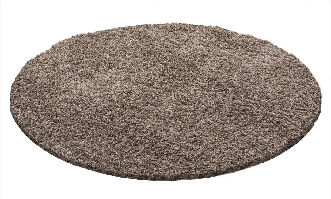 Kilimas NI2260 - €23 Save 30% 100-200, 25-50, 50-100, __label:Pristatymas 5-14 d.d., apvalus 80 cm skersmuo / Ruda