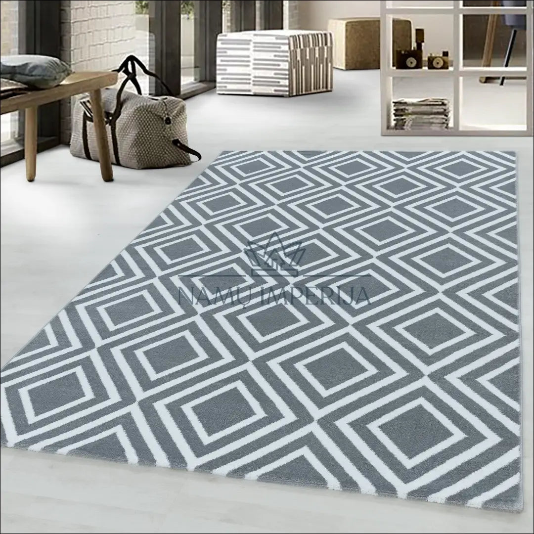 Kilimas NI2281 - €44 Save 30% 100-200, 25-50, 50-100, __label:Pristatymas 5-14 d.d., ayy 80 x 150 cm / Pilka