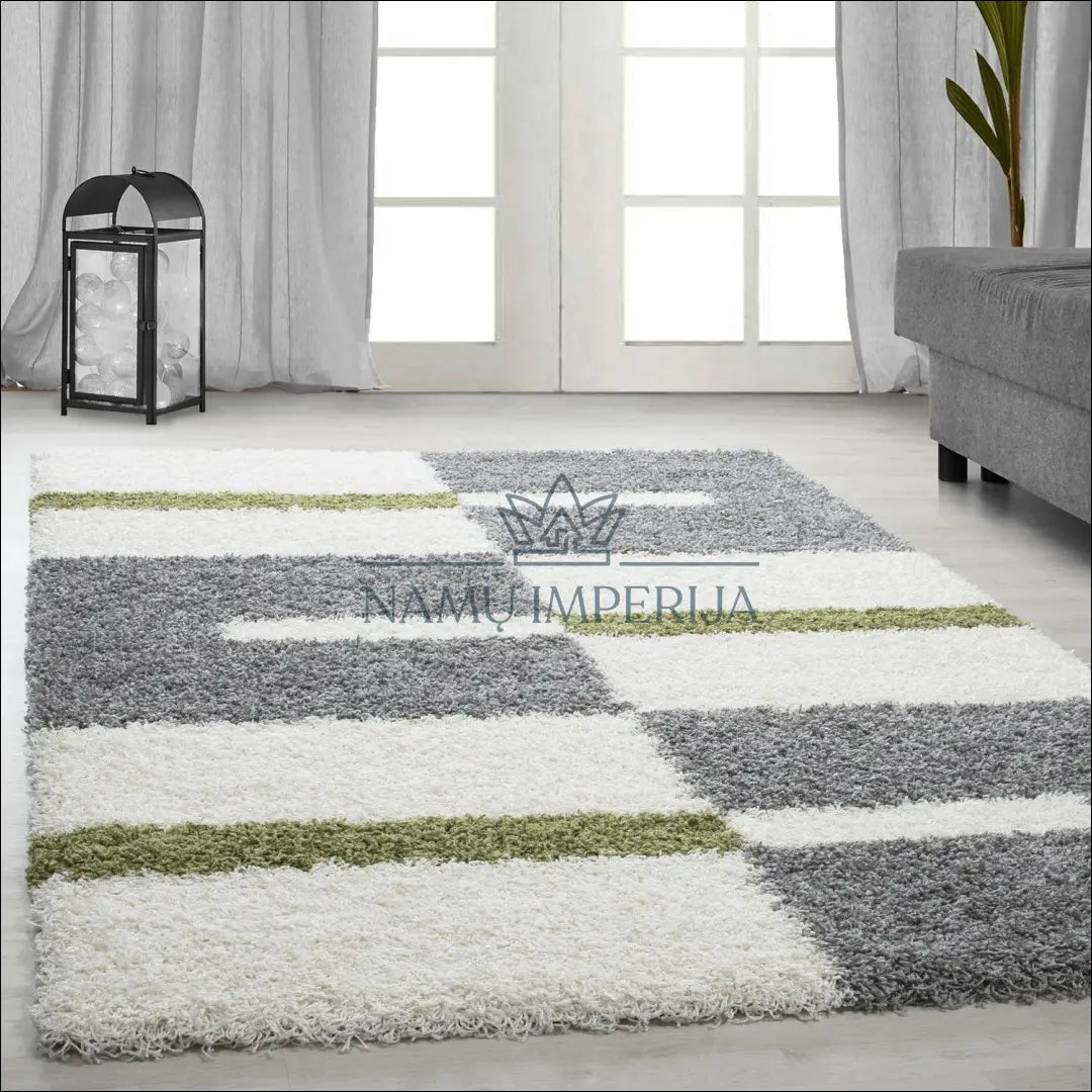 Kilimas RU2011 - €100 Save 30% 100-200, __label:Pristatymas 1-2 d.d., color-balta, color-pilka, color-zalia 160 cm x