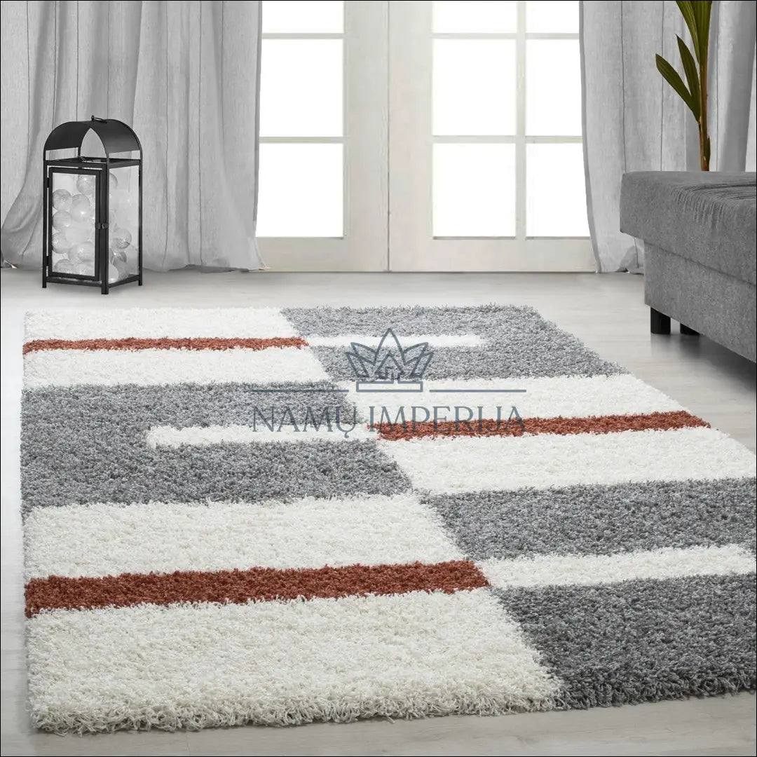 Kilimas NI2321 - €22 Save 25% 100-200, 25-50, 50-100, __label:Pristatymas 5-14 d.d., apvalus 60 x 110 cm / Pilka