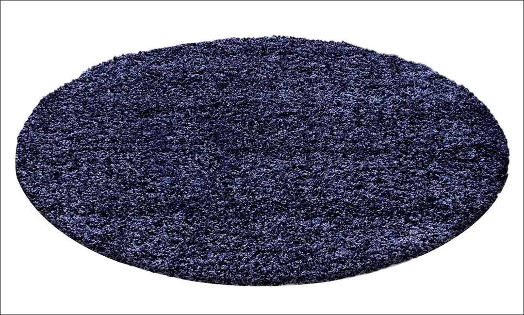 Kilimas NI2332 - €18 Save 30% 100-200, 25-50, 50-100, __label:Pristatymas 5-14 d.d., apvalus 80 cm skersmuo / Mėlyna
