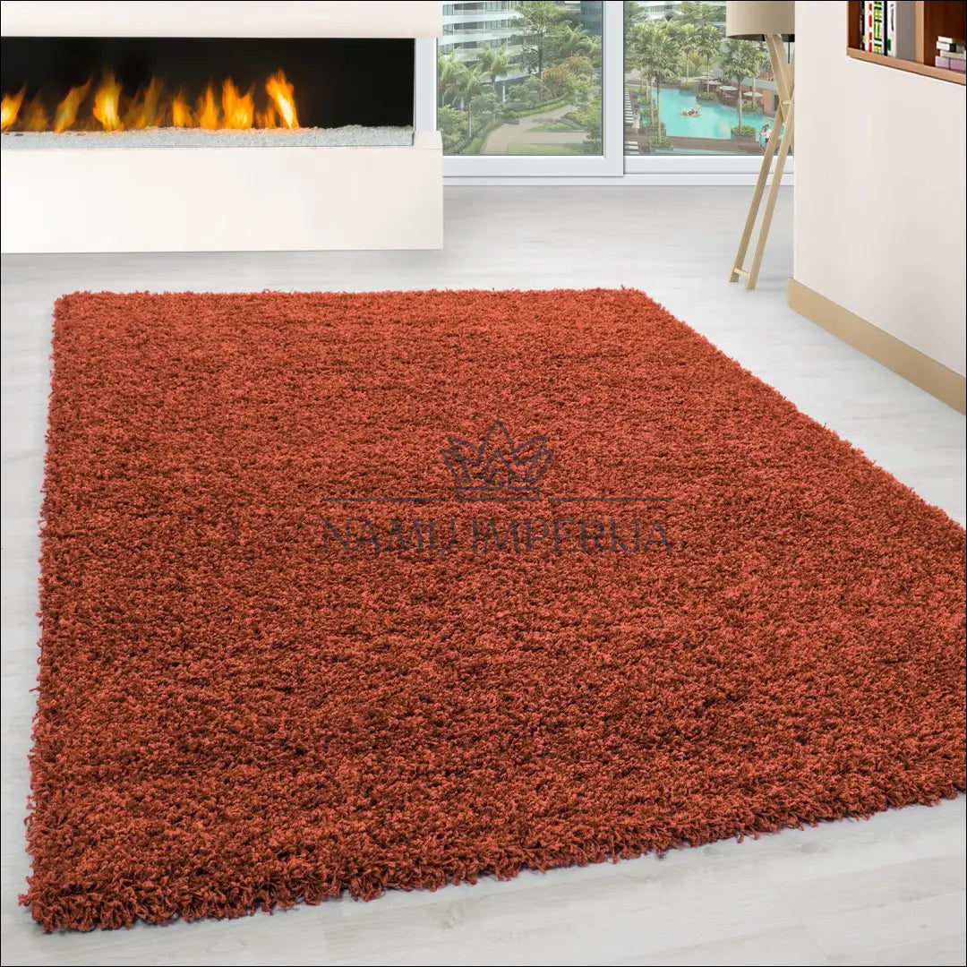 Kilimas NI2336 - €20 Save 30% 100-200, 25-50, 50-100, __label:Pristatymas 5-14 d.d., apvalus 60 x 110 cm / Terakota