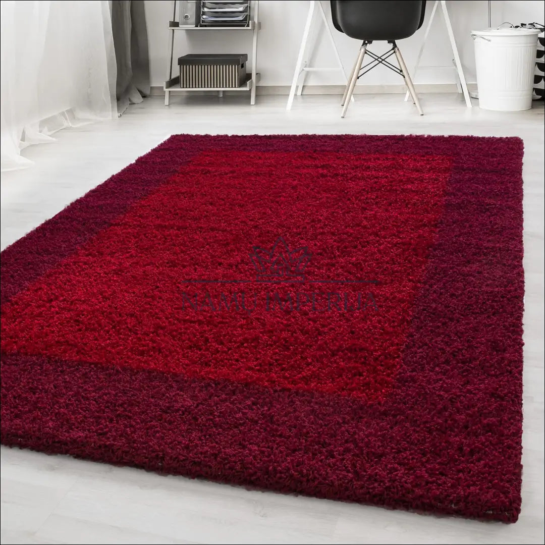 Kilimas NI2342 - €20 Save 30% 100-200, 25-50, 50-100, __label:Pristatymas 5-14 d.d., apvalus 60 x 110 cm / Raudona