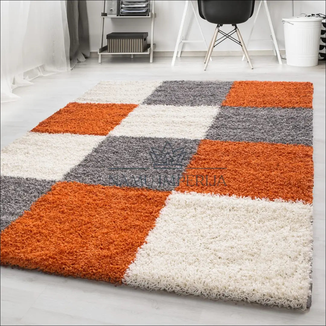 Kilimas NI2348 - €20 Save 30% 100-200, 25-50, 50-100, __label:Pristatymas 5-14 d.d., ayy 60 x 110 cm / Oranžinė