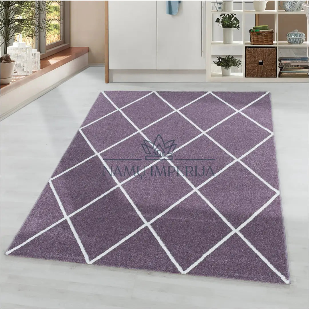 Kilimas NI2358 - €53 Save 30% 100-200, 50-100, ayy, ayy4, color-violetine 80 x 150 cm Kilimai | Namų imperija Fast