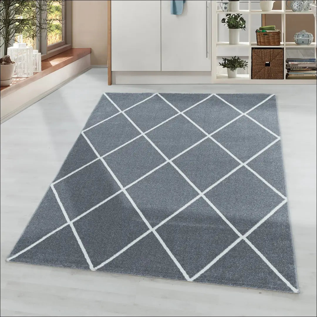 Kilimas NI2360 - €53 Save 30% 100-200, 50-100, __label:Pristatymas 5-14 d.d., ayy, ayy4 80 x 150 cm / Pilka