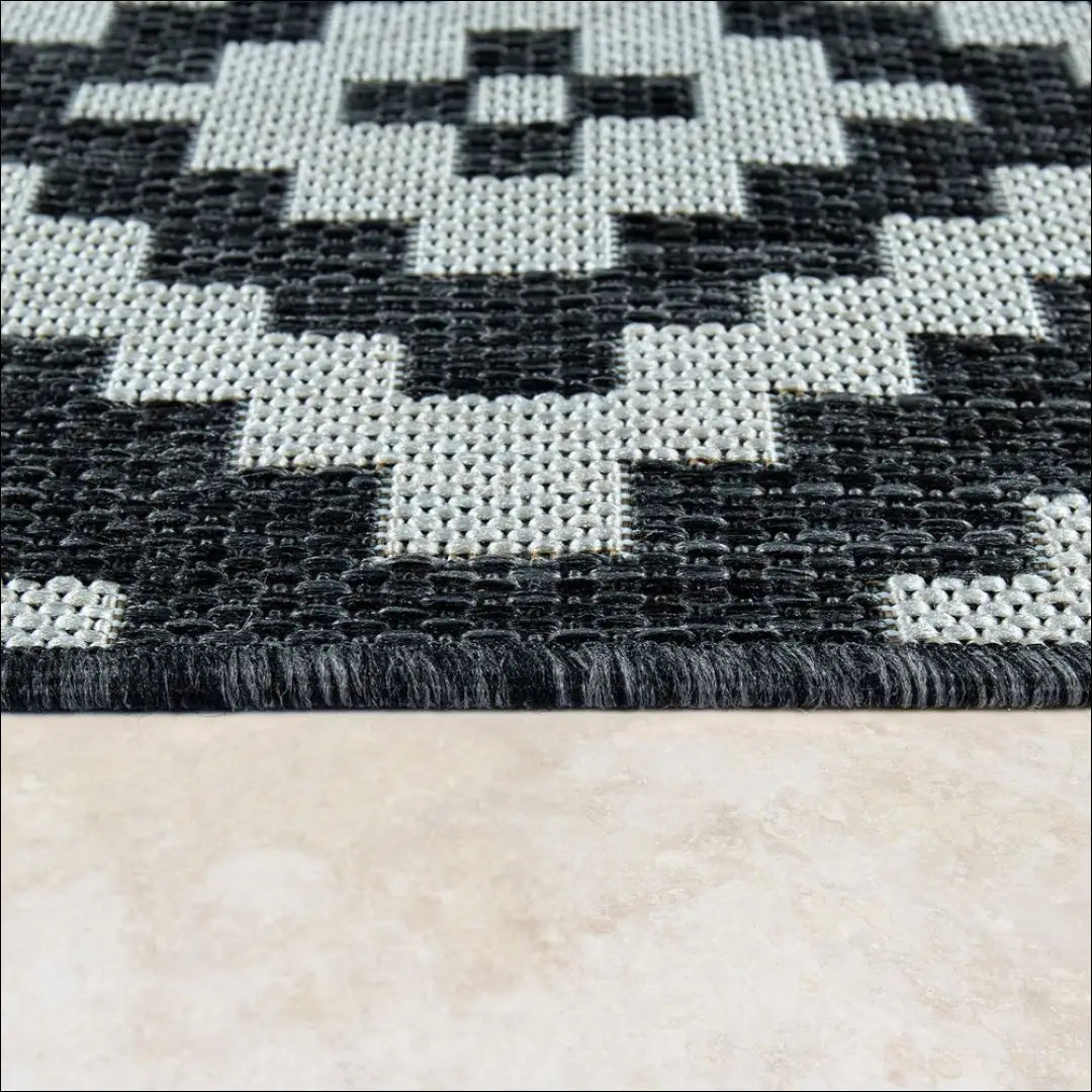 Kilimas NI2495 - 100-200, 25-50, 50-100, color-juoda, Dydis-120-x-170-cm Kilimai | Namų imperija Fast shipping
