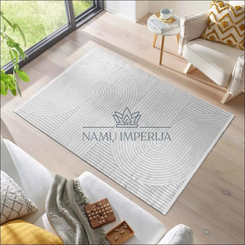 Kilimas NI2526 - €57 Save 30% 100-200, 50-100, ayy, color-pilka, color-sidabrine 80 x 150 cm Kilimai | Namų imperija