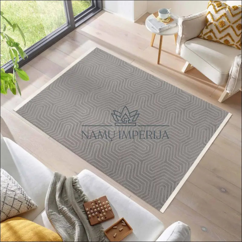 Kilimas NI2530 - €57 Save 30% 100-200, 50-100, __label:Pristatymas 5-14 d.d., ayy, color-ruda 80 x 150 cm / Ruda