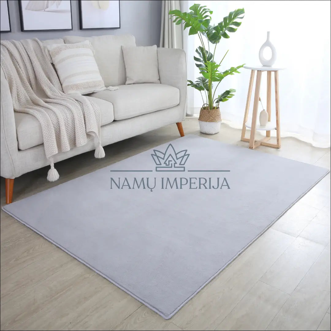 Kilimas NI2535 - €21 Save 30% 100-200, 25-50, 50-100, __label:Pristatymas 5-14 d.d., apvalus 60 x 110 cm / Sidabrinė