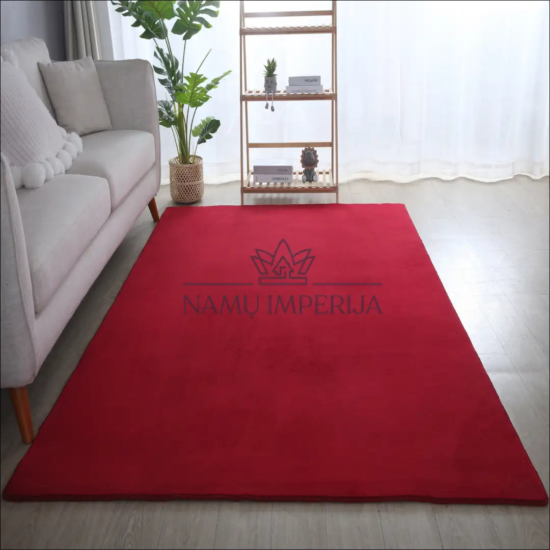 Kilimas NI2537 - €21 Save 30% 100-200, 25-50, 50-100, __label:Pristatymas 5-14 d.d., apvalus 60 x 110 cm / Raudona