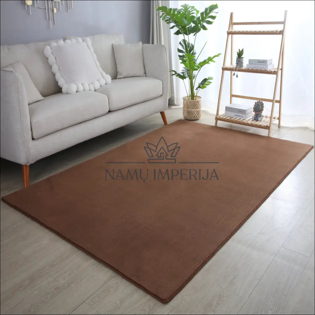 Kilimas NI2540 - €21 Save 30% 100-200, 25-50, 50-100, __label:Pristatymas 5-14 d.d., apvalus 60 x 110 cm / Ruda