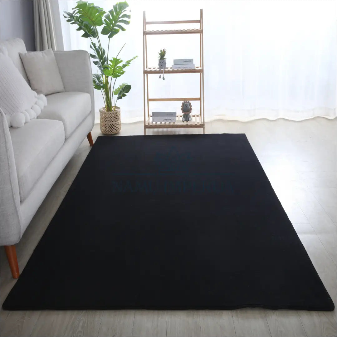 Kilimas NI2541 - €53 Save 30% 100-200, 25-50, 50-100, __label:Pristatymas 5-14 d.d., apvalus 120 x 170 cm / Juoda