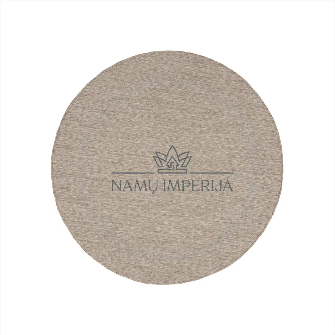 Kilimas NI2551 - €45 Save 30% 100-200, 25-50, 50-100, __label:Pristatymas 5-14 d.d., apvalus 120 cm skersmuo / Smėlio