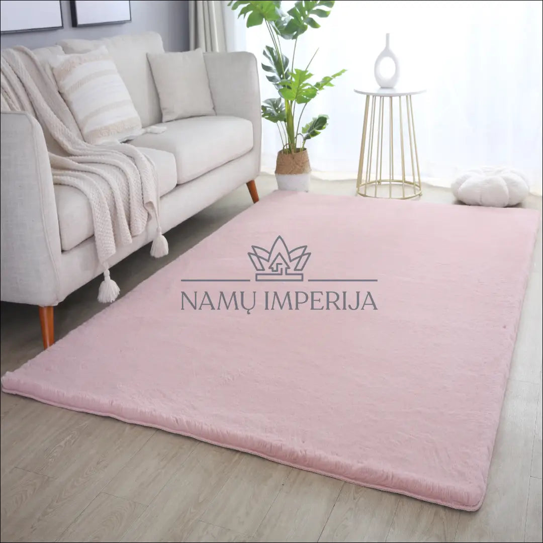 Kilimas NI2554 - €27 Save 30% 100-200, 25-50, 50-100, __label:Pristatymas 5-14 d.d., apvalus 60 x 110 cm / Rožinė