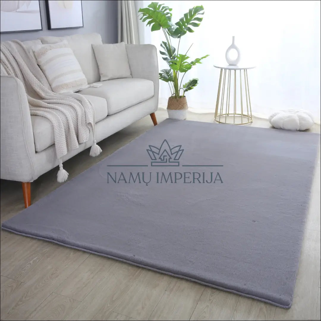 Kilimas NI2556 - €27 Save 30% 100-200, 25-50, 50-100, __label:Pristatymas 5-14 d.d., apvalus 60 x 110 cm / Pilka