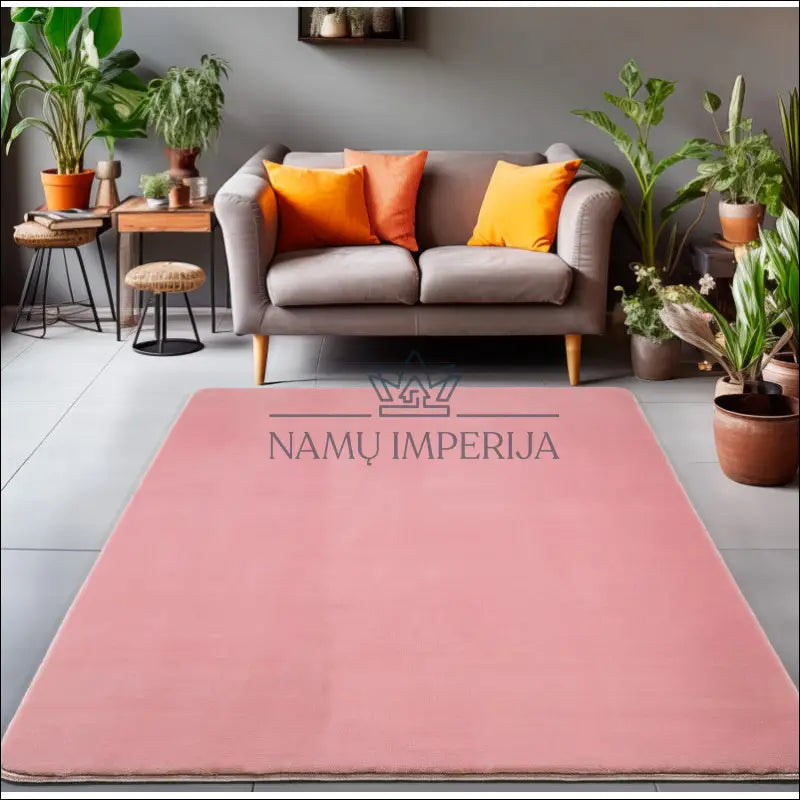 Kilimas NI2579 - €57 Save 30% 100-200, 50-100, __label:Pristatymas 5-14 d.d., ayy, color-rozine 80 x 150 cm / Rožinė