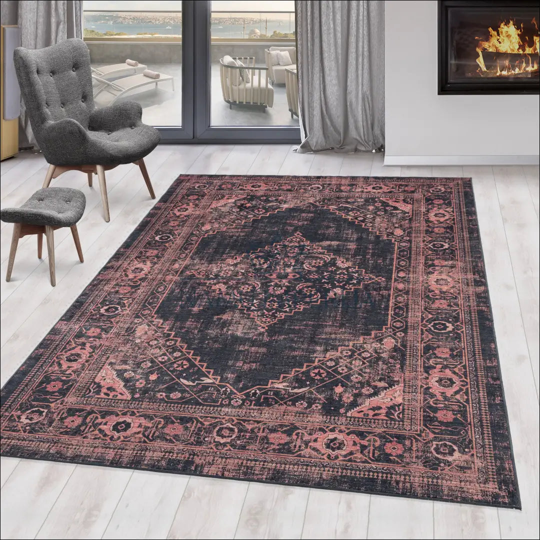 Kilimas NI2591 - €40 Save 30% 100-200, 25-50, 50-100, __label:Pristatymas 5-14 d.d., ayy 80 x 150 cm / Raudona