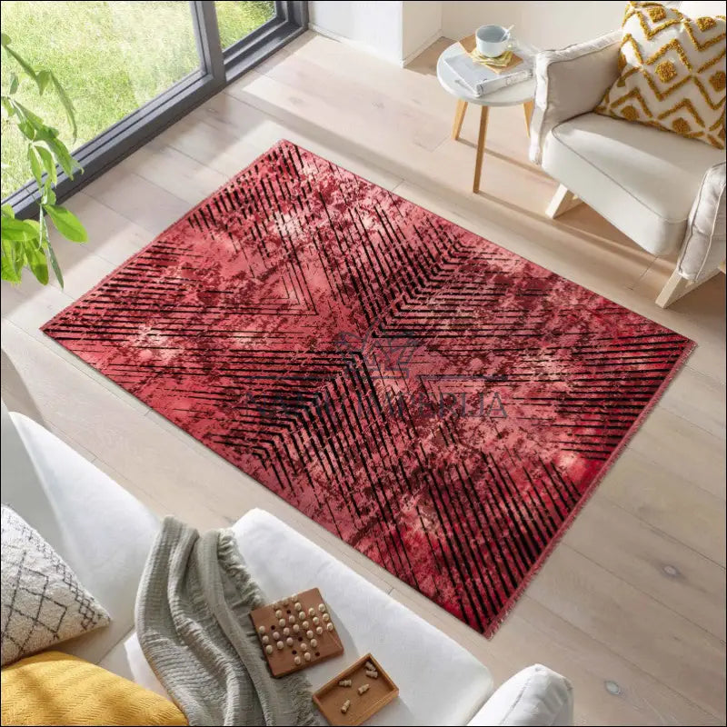 Kilimas NI2600 - €57 Save 30% 100-200, 50-100, __label:Pristatymas 5-14 d.d., ayy, color-raudona 80 x 150 cm / Raudona