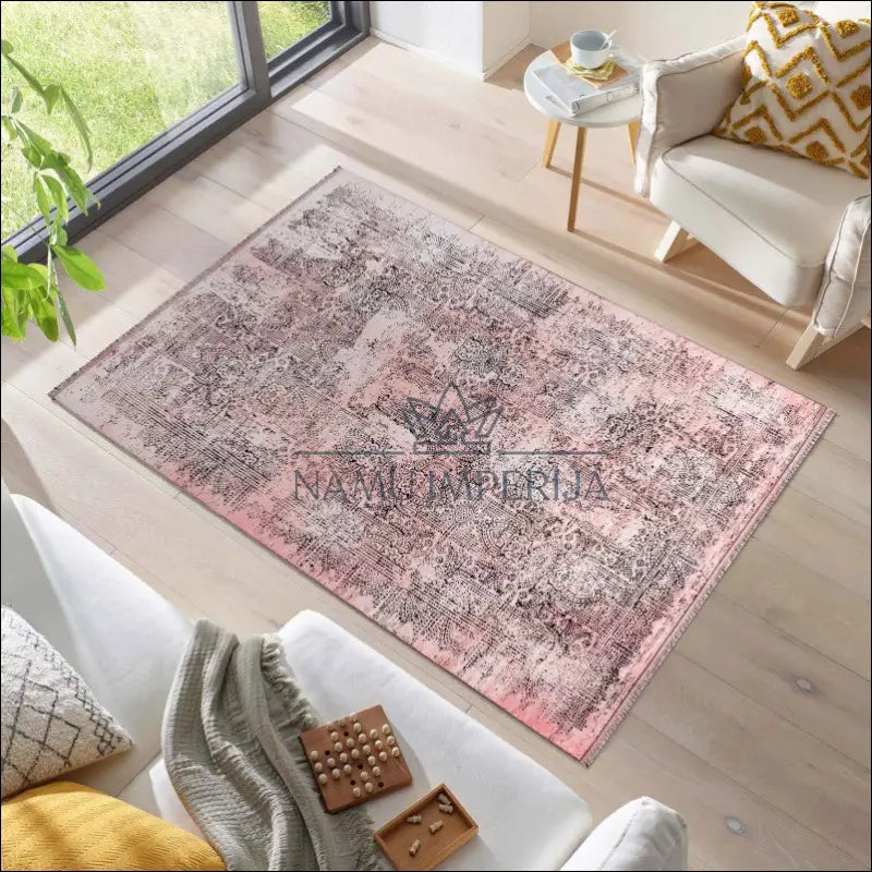 Kilimas NI2604 €57 Save 30% 100 200, 50 100, __label:Pristatymas 5 14 d.d., ayy, color rozine 80 x 150 cm / Rožinė