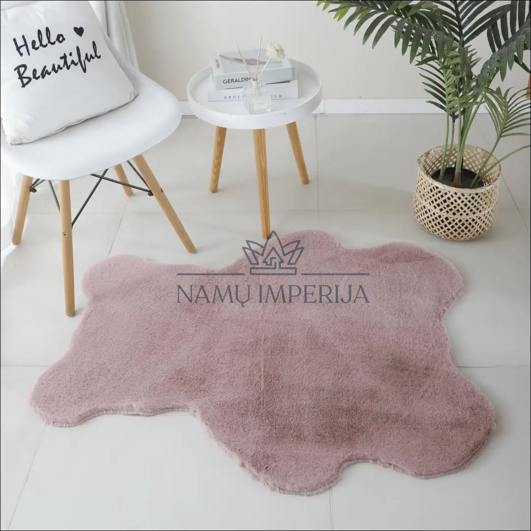 Kilimas NI2648 - €30 Save 30% 25-50, ayy, color-rozine, kilimai, material-poliesteris 80 x 100 cm Kilimai | Namų