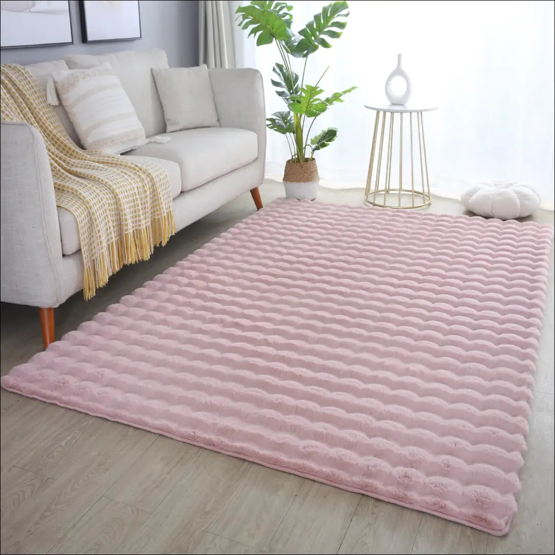 Kilimas NI2682 - €57 Save 30% 100-200, 50-100, __label:Pristatymas 5-14 d.d., ayy, color-rozine 80 x 150 cm / Rožinė