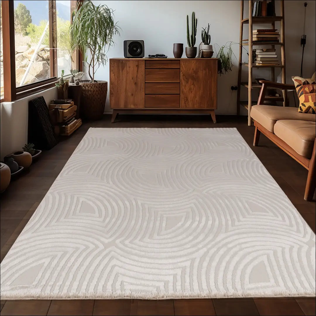 Kilimas NI2706 - €50 Save 15% 100-200, 50-100, ayy, kilimai, new-ayy365203 80 x 150 cm / Smėlio / Polipropilenas