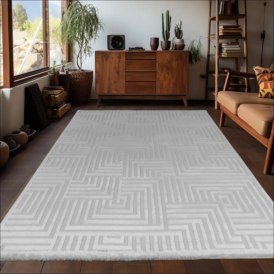Kilimas NI2711 - €50 Save 15% 100-200, 50-100, ayy, kilimai, new-ayy365203 80 x 150 cm / Pilka / Polipropilenas Kilimai