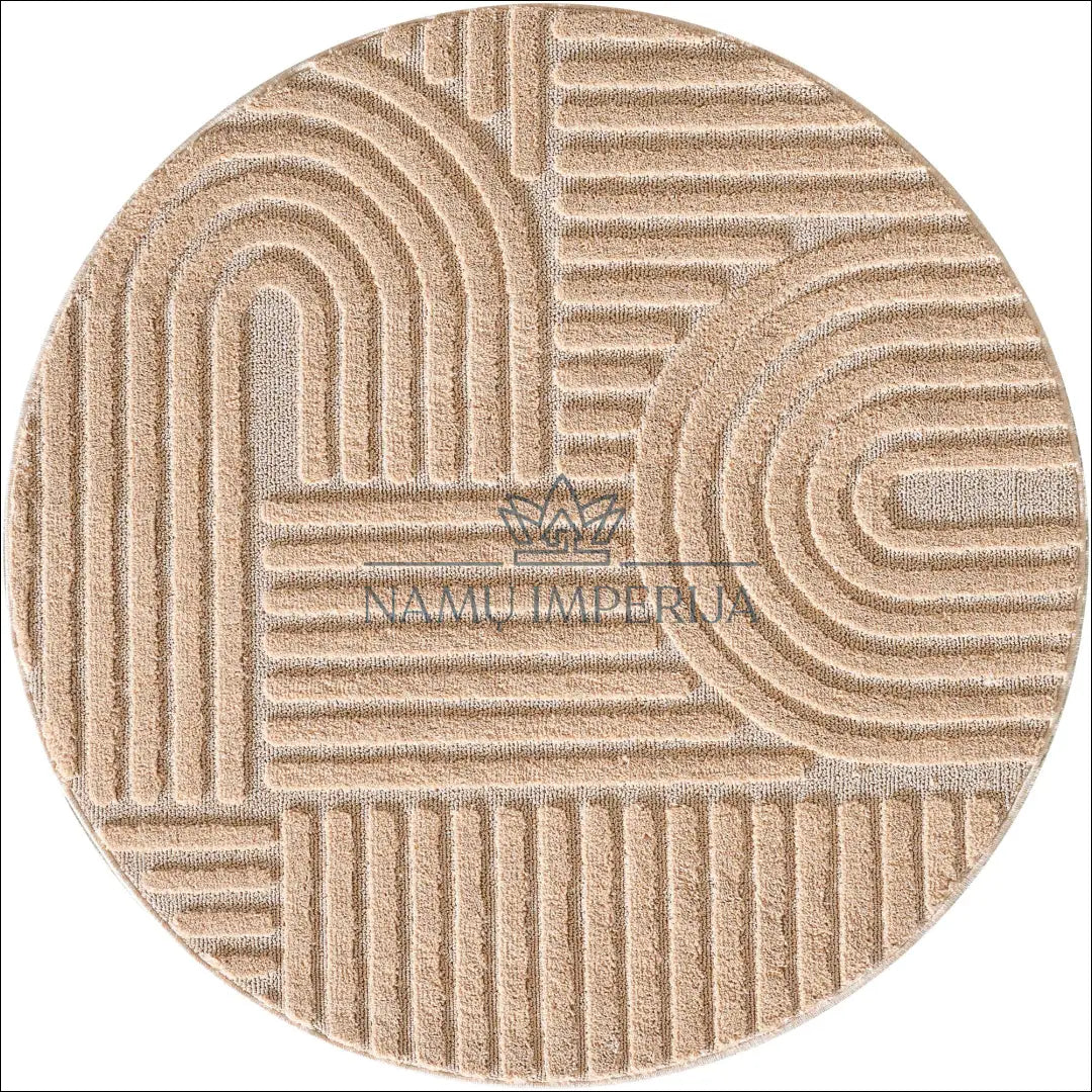 Kilimas NI2717 - €39.76 Save 15% 100-200, 25-50, 50-100, Hochflor Teppich, Jute 80 cm Skersmuo / Rožinė
