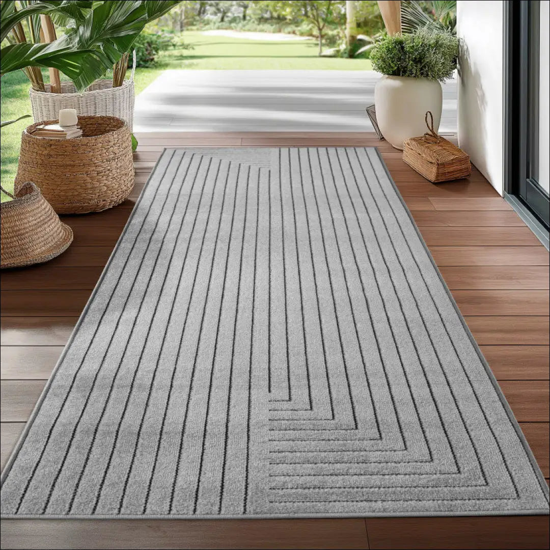 Kilimas NI2802 - €74 Save 15% 100-200, 25-50, 50-100, __label:Pristatymas 5-14 d.d., apvalus 120 x 170 cm / Sidabras