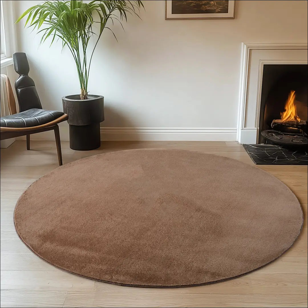Kilimas NI2816 - €48 Save 15% 100-200, 25-50, 50-100, __label:Pristatymas 5-14 d.d., apvalus 120 cm Skersmuo / moka