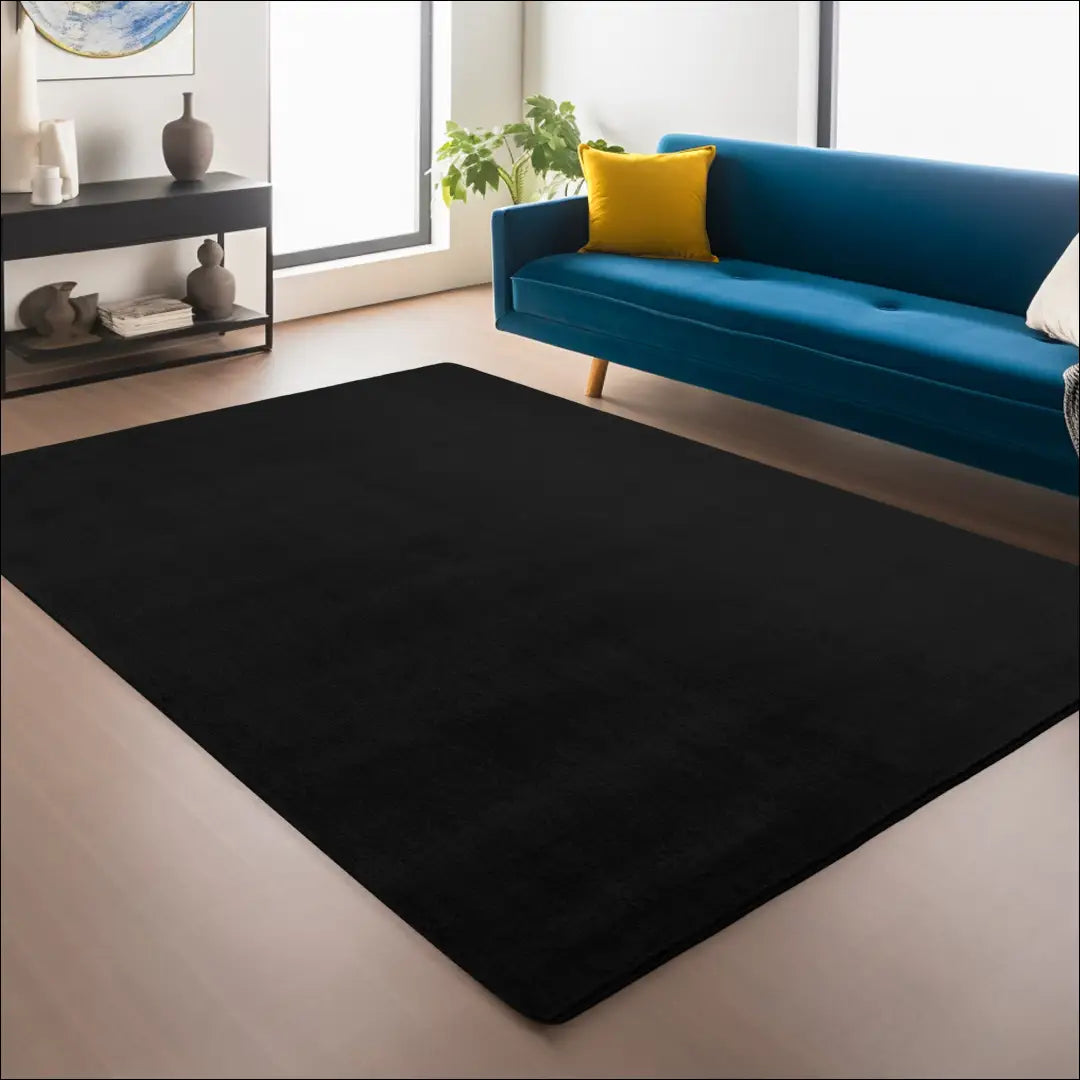 Kilimas NI2820 - €57 Save 15% 100-200, 25-50, 50-100, __label:Pristatymas 5-14 d.d., apvalus 120 x 160 cm / Juoda / 100