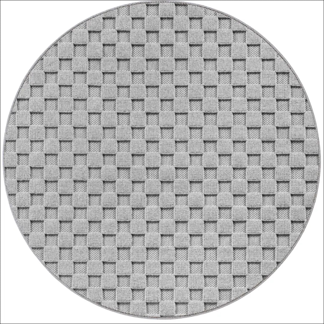 Kilimas NI2830 - €76 Save 15% 100-200, 25-50, 50-100, __label:Pristatymas 5-14 d.d., apvalus 120 cm Skersmuo / Sidabras