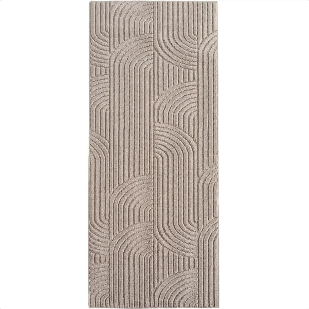 Kilimas NI2838 - €97 Save 15% 100-200, 25-50, 50-100, __label:Pristatymas 5-14 d.d., apvalus 80 x 250 cm / Smėlio