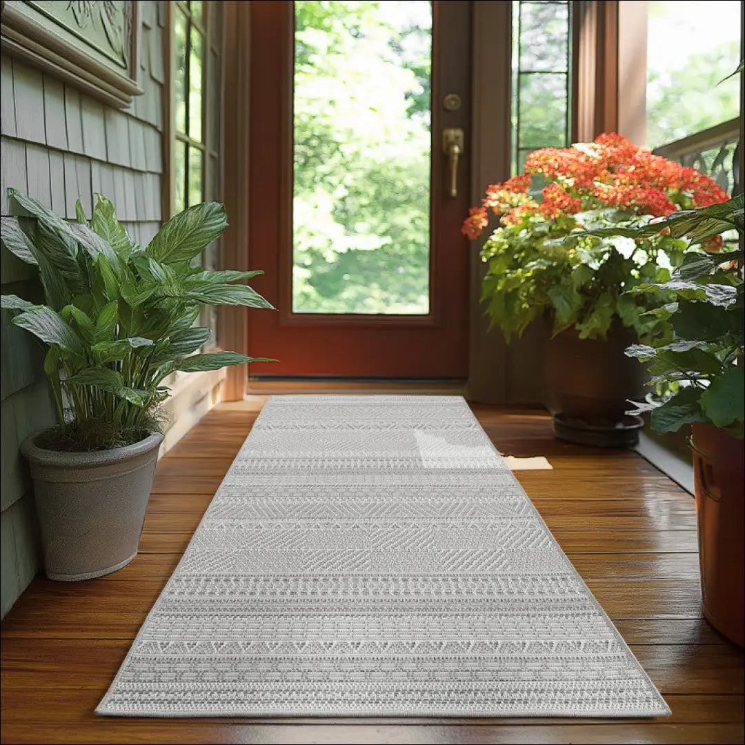Kilimas NI2863 - €55 Save 15% 100-200, 25-50, 50-100, __label:Pristatymas 5-14 d.d., apvalus 120 x cm / Pilka / 100 %
