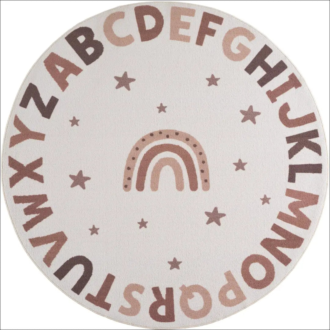 Kilimas NI2886 - €59 Save 15% 100-200, 50-100, __label:Pristatymas 5-14 d.d., apvalus, ayy 120 x cm / kremas / 100 %