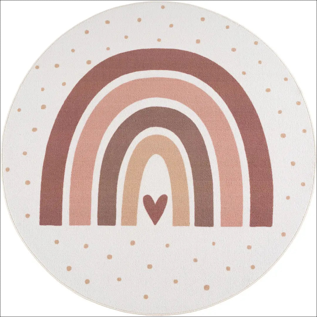 Kilimas NI2887 - €59 Save 15% 100-200, 50-100, __label:Pristatymas 5-14 d.d., apvalus, ayy 120 x cm / kremas / 100 %