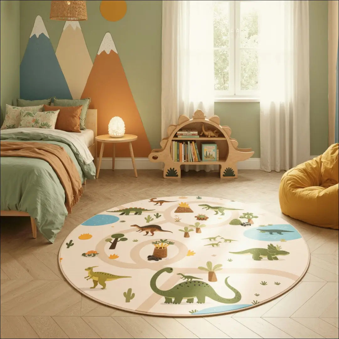 Kilimas NI2889 - €59 Save 15% 100-200, 50-100, __label:Pristatymas 5-14 d.d., apvalus, ayy 120 x cm / Smėlio spalvos