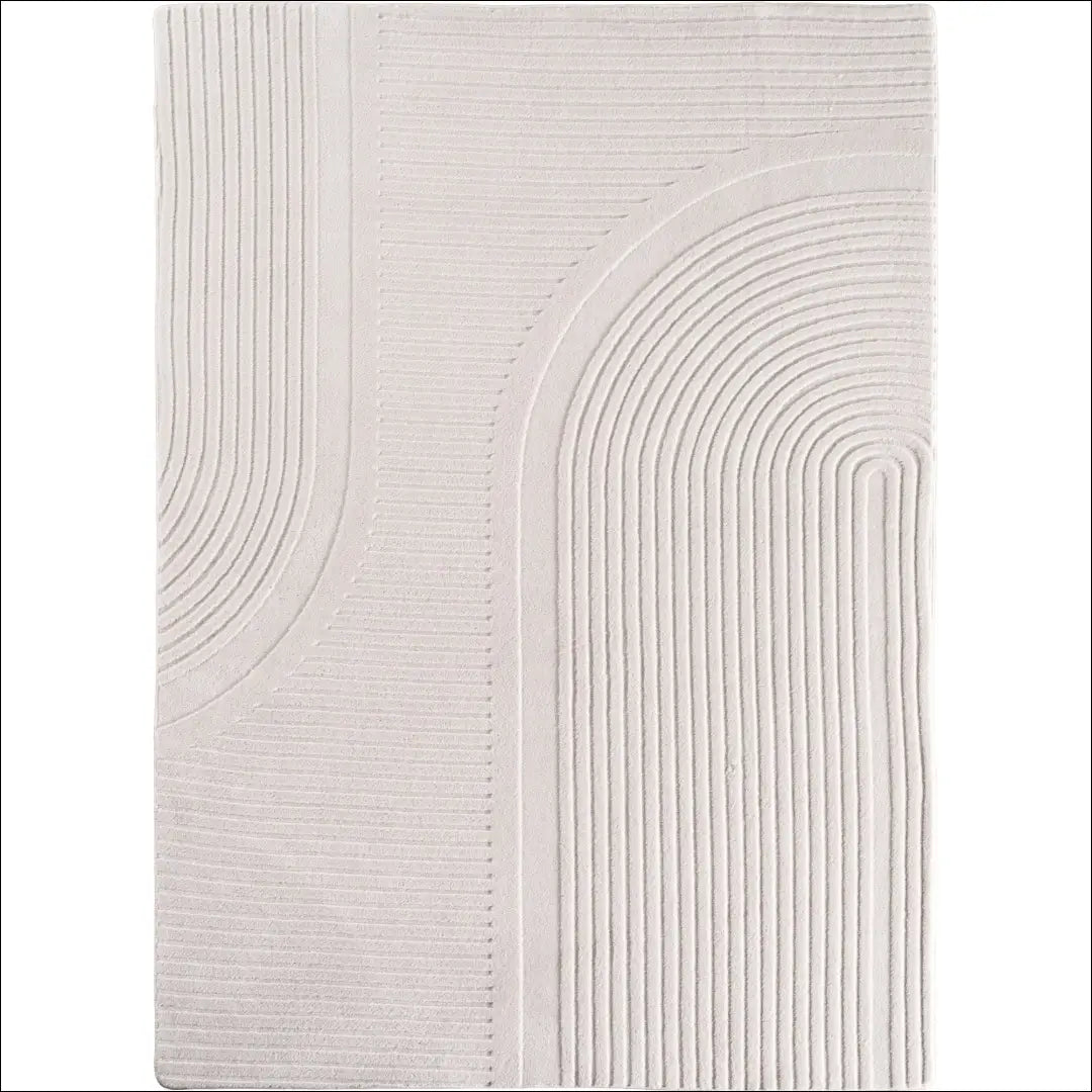Kilimas NI2926 - €55 Save 15% ayy2026new, Baumwolle, Boho, Kurzflor Teppich, Läufer Creme / 100 % Microfaser / Größe:
